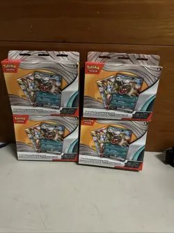 Lot 4 Sealed Pokemon TCG Mabosstiff EX Showcase Box Factory New SEALED - Image 1