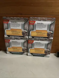 Lot 4 Sealed Pokemon TCG Mabosstiff EX Showcase Box Factory New SEALED - Image 3