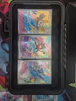 Pokemon TCG First Partner Illustration Collection Gen 7 Rowlet+litten+popplio - Image 1