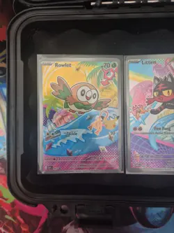 Pokemon TCG First Partner Illustration Collection Gen 7 Rowlet+litten+popplio - Image 2