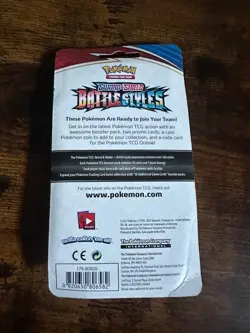 NEW Pokemon Sword & Shield Battle Styles Blister Pack Wimpod And Golisopod - Image 2