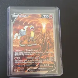Pokemon TCG Entei V Crown Zenith GG36/GG70 Ultra Rare Holo 230 HP - Image 1