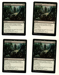 Set Of 4 Dgravepurge #104 Dragons Of Tarkir Magic the Gathering MTG - Image 1