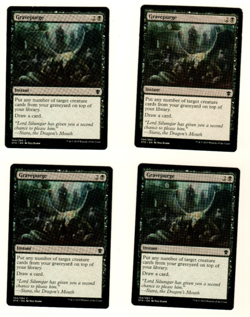 Set Of 4 Dgravepurge #104 Dragons Of Tarkir Magic the Gathering MTG - Image 3