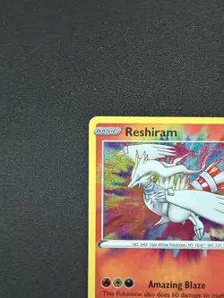 Pokemon Reshiram | 017/072 | Shining Fates | Amazing Rare Holo | NM - Image 5