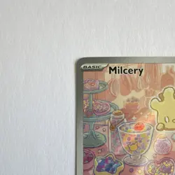 Pokemon Milcery Illustration Rare Holo 152/142 Stellar Crown 60HP Engli… - Image 2