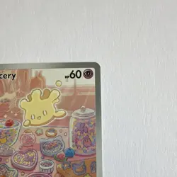 Pokemon Milcery Illustration Rare Holo 152/142 Stellar Crown 60HP Engli… - Image 3