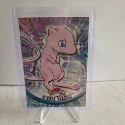 2000 Topps Pokemon MEW #151 Blue Logo TV Animation Edition Non-Holo Ex-NM - Image 1
