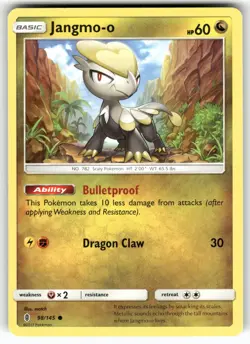 Jangmo-o 98/145 Common Guardians Rising Pokemon Near Mint - Image 1