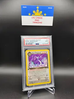 2000 POKEMON ROCKET 1ST EDITION #33 DARK DRAGONAIR PSA 9 - Image 1