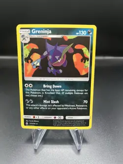 Pokemon TCG: Greninja 117/214 Sun & Moon Unbroken Bonds Holo & Reverse Holo LP - Image 5