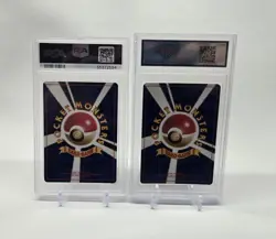 Pokemon Japanese Jungle Clefable Holo #36 PSA 8 + Dark Magneton DSG 8 - Image 2