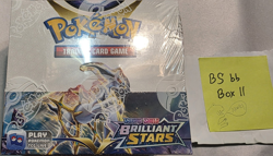 Pokemon TCG Brilliant Stars Booster Box Factory Sealed Case Fresh box 2 - Image 1