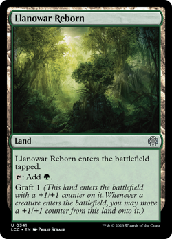 Llanowar Reborn #341 | NM | The Lost Caverns of Ixalan Commander Magic MTG - Image 1