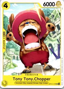 Tony Tony.Chopper () UC Adventure on Kami's Island OP15-107 NM ONE PIECE CCG - Image 1