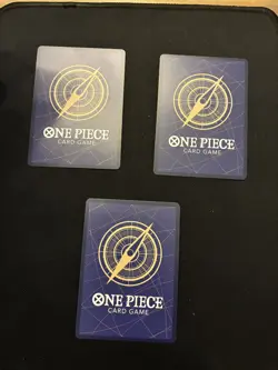 Lot of (3) One Piece TCG OP11-058 Monkey.D.Luffy TR Foil - Image 2