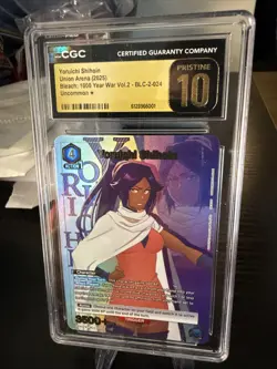 Yoruichi Shihoin Bleach Union Arena English BLC-2-024 UC Alt CGC PRSITINE 10 - Image 1