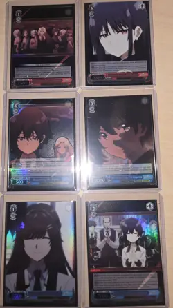 Weiss Schwarz Eminence in Shadow Lot of 6 RRR - Image 1