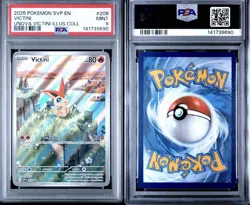 Pokemon Victini SV Scarlet & Violet Promo Basic Holo 80 HP English Card 208 2025 - Image 1