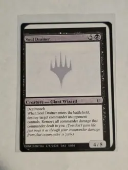 Soul Drainer - Playtest Card MagicCon Chicago '24 Unknown Event - Image 1
