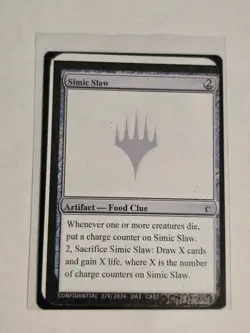 Simic Slaw - Playtest Card from MagicCon Chicago 2024 Unknown Event - Image 1
