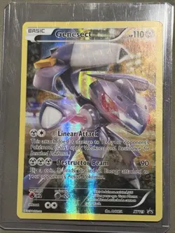 Genesect XY119 Full Art Holo Black Star Promo Pokemon Trading Card - Image 1