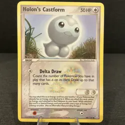 Holon's Castform 44/10 EX Holon Phantoms Vintage 2006 Pokemon TCG Card - Image 1