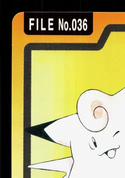 Clefable NO. 036 Bandai Carddass Series 3-4 LP Japanese Pokemon Card TCG - Image 2