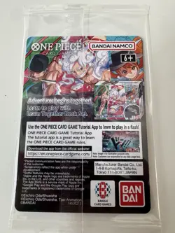 Bandai Namco Monkey.D.Luffy P-055 One Piece CCG US Voyage Promo Holo Card - Image 2
