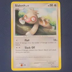 Slakoth 95/127 - Platinum Base - Common Pokemon Card - M / NM - Image 1
