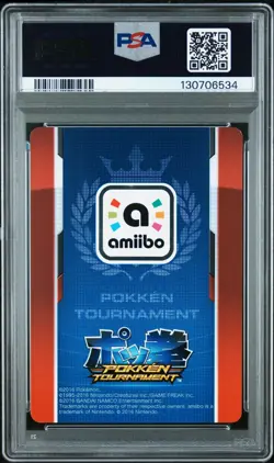 Pokemon SHADOW MEWTWO POKKEN TOURNAMENT POKEMON PROMO CARD PSA 9 - Image 2
