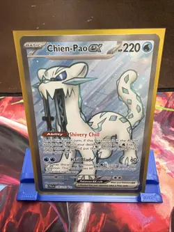 Chien-Pao ex Pokemon Paldea Evolved 236/193 Full Art Ultra Rare NM Card - Image 1