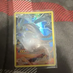 Pokemon TCG Black Kyurem XY80 XY Promo Holo English Dragon Basic Card 2015 - Image 1