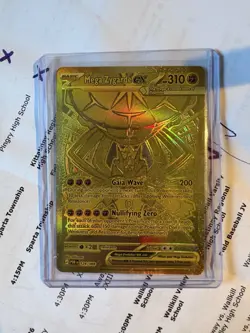 Mega Zygarde EX Full Art Foil Pokemon Card 124/088 POR 310 HP 200 Attack - Image 1