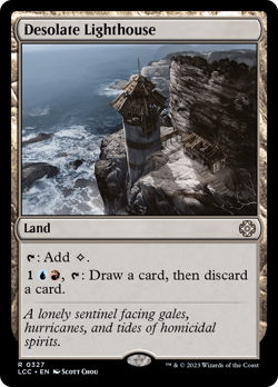 Desolate Lighthouse #327 | NM | The Lost Caverns of Ixalan Commander Magic MTG - Image 1
