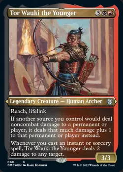 Tor Wauki the Younger (Foil Etched) [Dominaria United Commander] - Image 1
