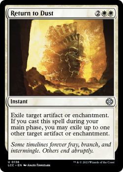 Return to Dust #136 | Near Mint | The Lost Caverns of Ixalan Commander Magic MTG - Image 1