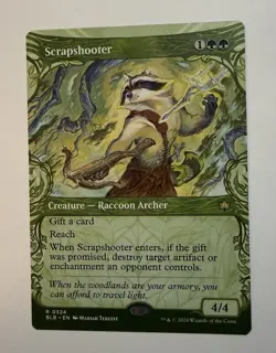 Scrapshooter (Showcase) #324 (NM) Bloomburrow BLB Magic MTG - Image 1