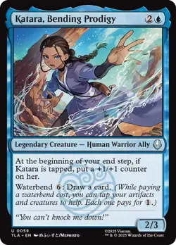 Magic: The Gathering | Katara, Bending Prodigy | Avatar: The Last Airbender | NM - Image 1