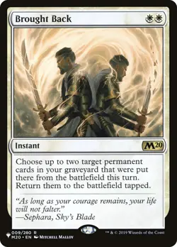 Brought Back (009/280) [The List Reprints] - Image 1
