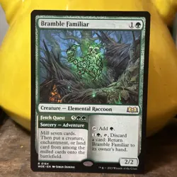 Bramble Familiar Wilds of Eldraine Magic the Gathering MTG - Image 1