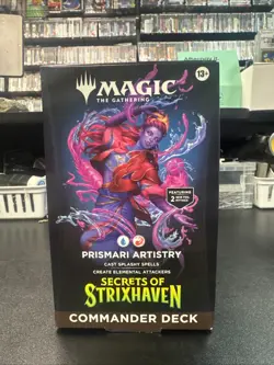 Secrets of Strixhaven Commander Deck - Prismari Artistry - Presale 4/24 - Image 1