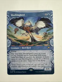 Mockingbird (Showcase) Regular Rare #305 NM/MINT Bloomburrow MTG - Image 1