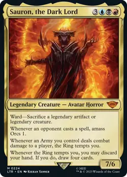 Sauron, the Dark Lord (224) (Universes Beyond: The Lord of the Rings: Tales of M - Image 1