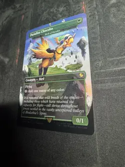 [1x] Paradise Chocobo - Birds of Paradise - Foil - Borderless Near Mint, English - Image 3