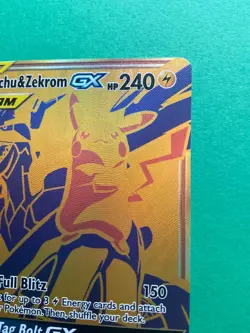 Pikachu & Zekrom GX Tag Team SM248 Promo Sun & Moon Pokemon 2021 - Image 3