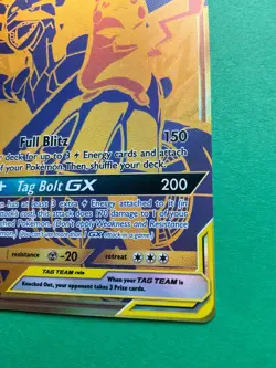 Pikachu & Zekrom GX Tag Team SM248 Promo Sun & Moon Pokemon 2021 - Image 4