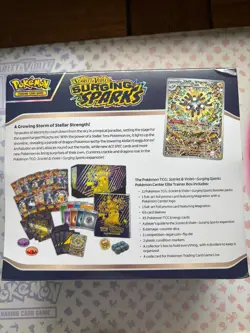 Pokemon TCG | Surging Sparks | Pokemon Center ETB Elite Trainer Box | Sealed - Image 2