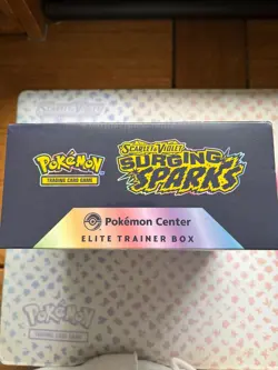 Pokemon TCG | Surging Sparks | Pokemon Center ETB Elite Trainer Box | Sealed - Image 4