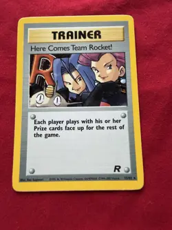 Here Comes Team Rocket! - 15/82 - Pokemon Team Rocket Unlimited Holo Rare NM - Image 1